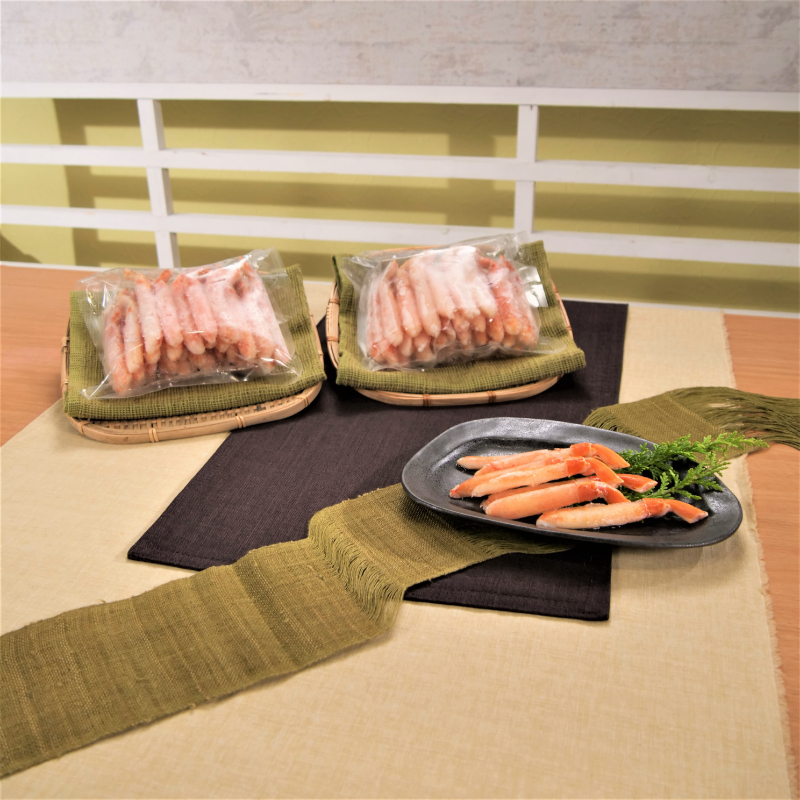 ゆで本ずわいがにむき身1kg