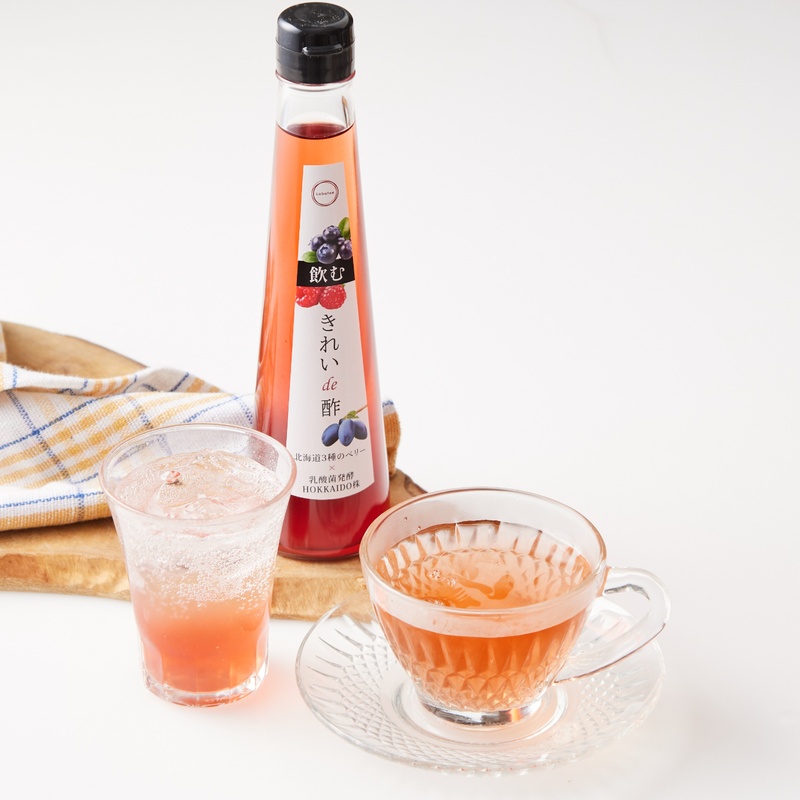 北海道乳酸菌発酵飲料セット(飲むキレイ酢とクラフトコーラシロップ)