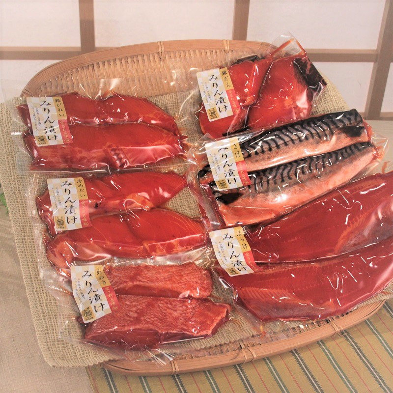 ６種のお魚みりん漬セット