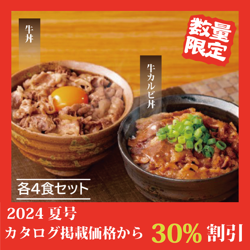 【特別価格】牛丼・牛カルビ丼の具セット