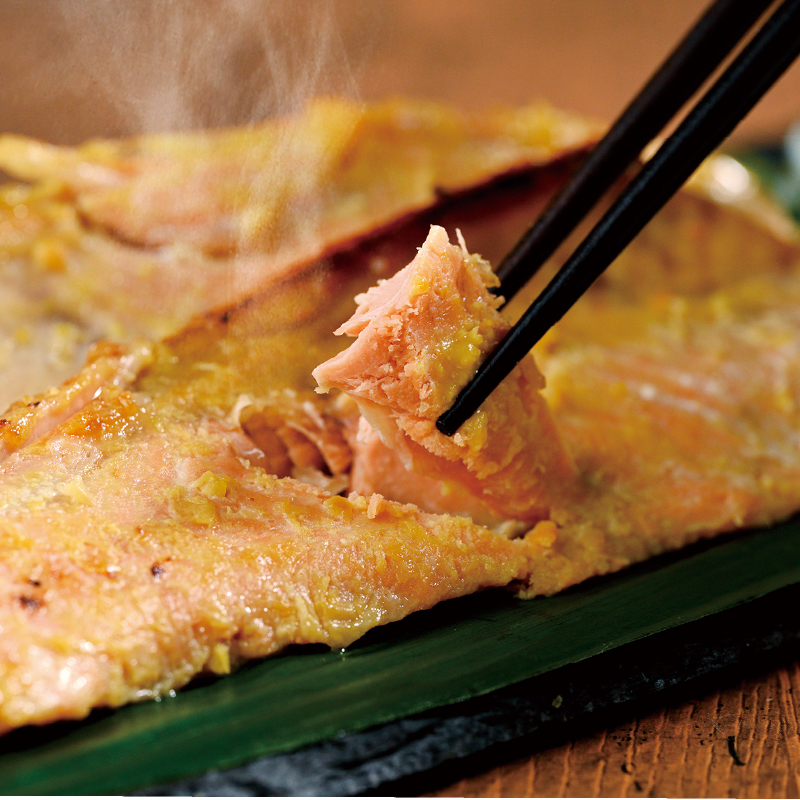 【北海道産】秋鮭ハラスの西京風味噌漬(2袋)