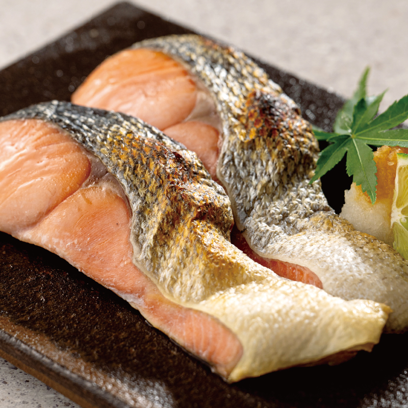 骨取り秋鮭山漬け【切り身】