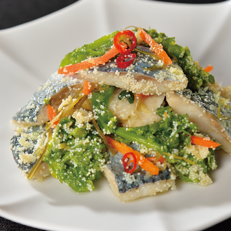 菜の花にしん漬