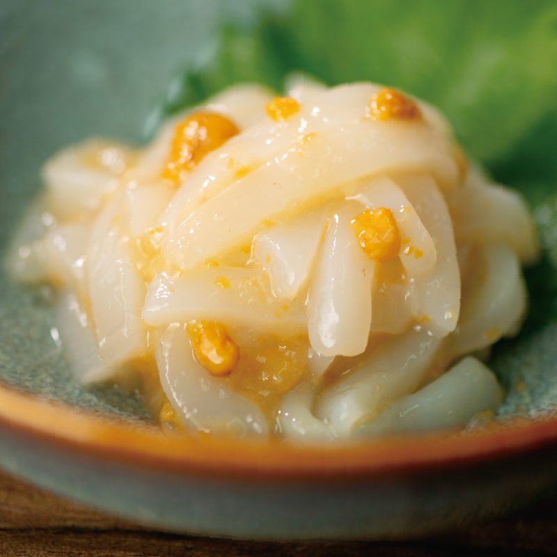 粒うにいか刺し