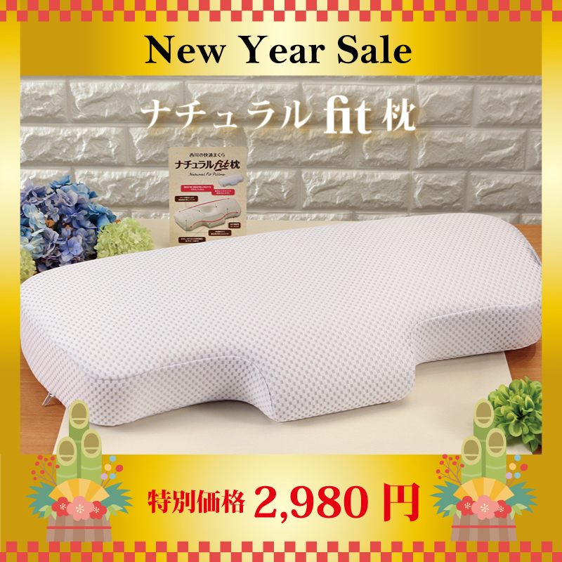 ☆完売御礼☆【特別価格】西川ナチュラルフィット枕 | STV